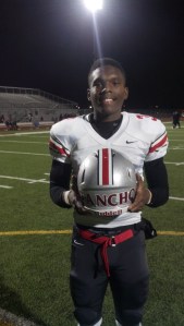 Rancho Verde's Sheriron Jones was a preseason All-American and is committed to the University of Florida. / Photo: Dennis Pope