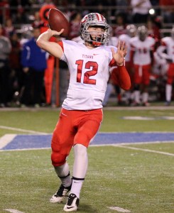 Ontario Colony senior QB Josh Thompson says he's aware the Titans are the hunted -- and not the hunters -- after winning the CIF-SS Central Division title last season.