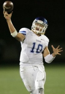 Norco QB Victor Viramontes has taken his training to new heights this offseason.