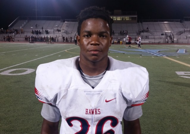 Perris Citrus Hill senior Devin Floyd ran for 214 yards and three TDs in Week 2. / Photo by DENNIS POPE