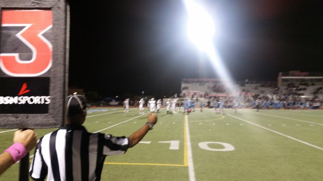 Jurupa Valley Patriot faced a lot of 3rd-and-long situations vs. Riverside Ramona in Week 8.