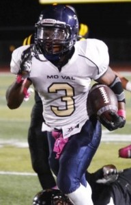 Moreno Valley senior BL Wayfer leads the Vikings' stout rushing attack at home vs. Rubidoux.