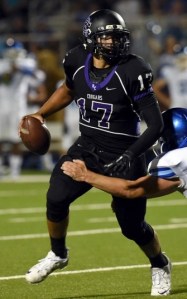 Rancho Cucamonga QB Angel Matute looks for his first career win vs. Upland tonight in Week 10.