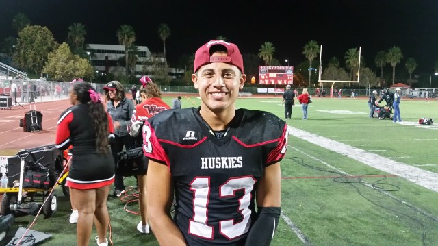 Corona Centennial senior Chacho Ulloa has been among the Inland Area's interception leaders each of the last two seasons.