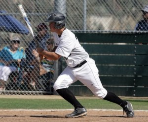 Murrieta Mesa senior catcher Andy Thomas 