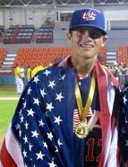 Branden Boissiere was the winning pitcher at the Under-15 Pan American Championships in Mexico last August.