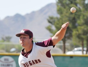 Apple Valley Granite Hills senior left-hander Miles Sandum