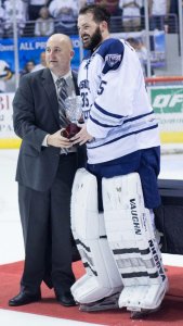 Menifee Paloma Valley HS graduate Matt Zenzola is one of North American hockey's top minor league goaltenders.
